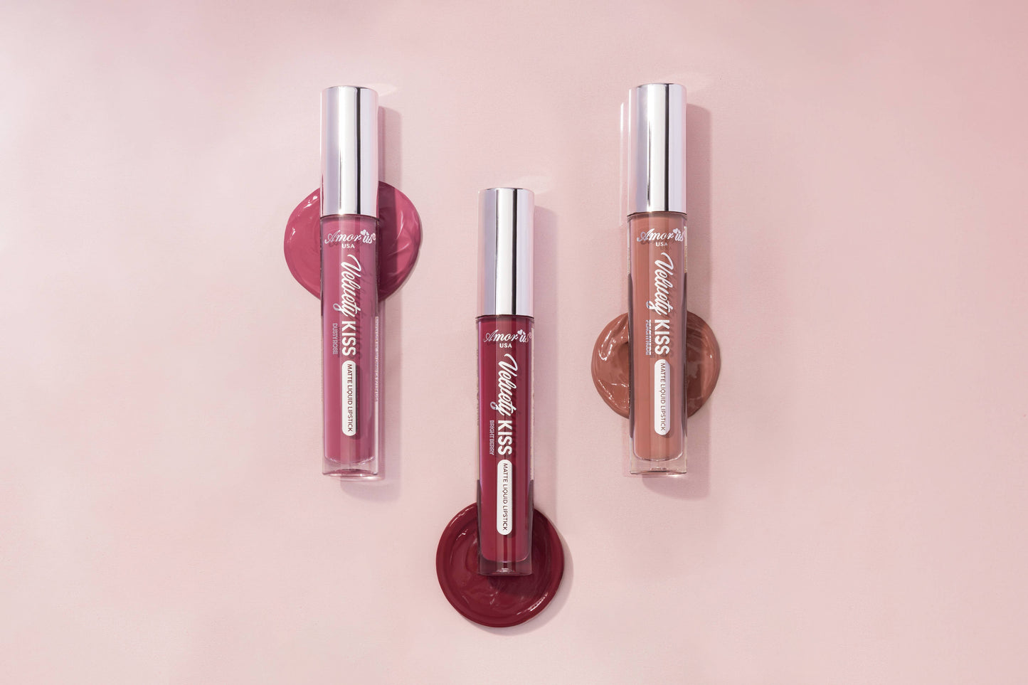 VELVETY MATTE LIQUID LIPSTICK BUNDLE #NUDY ROSE