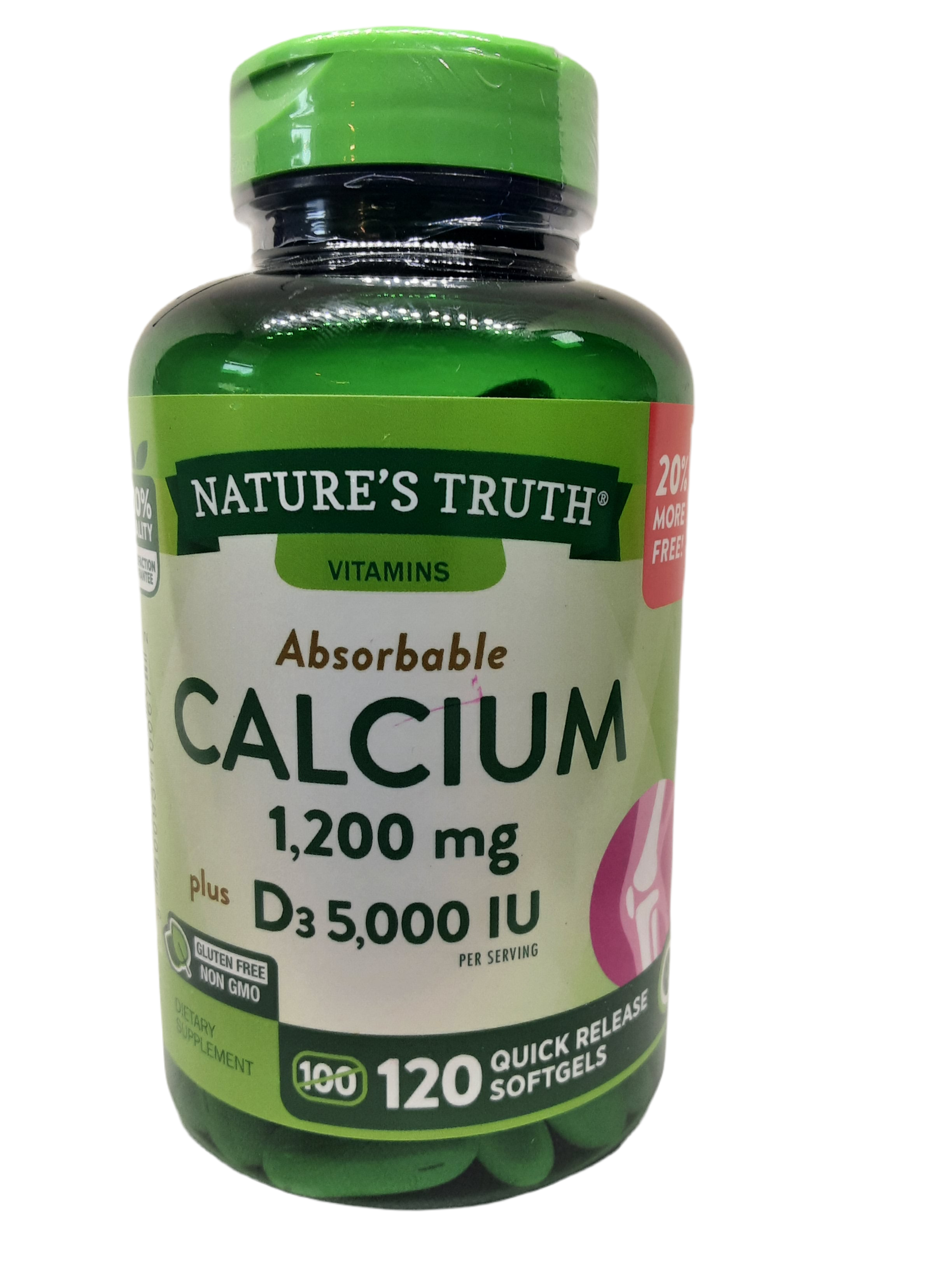 Nature's Truth Vitamins Absorbable Calcium