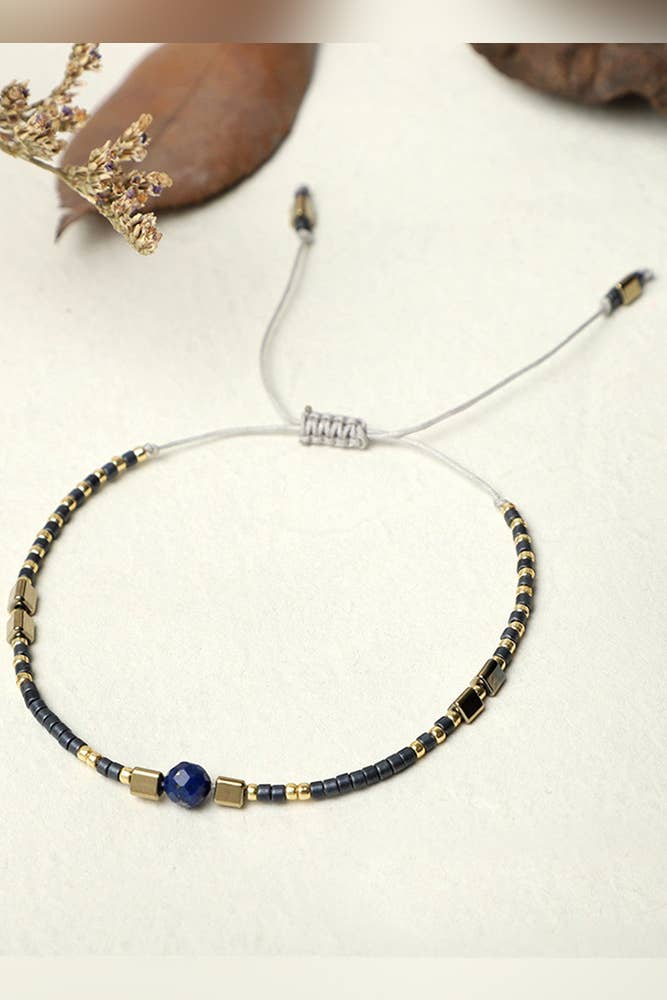 Miyuki Stones and Beads Bracelet