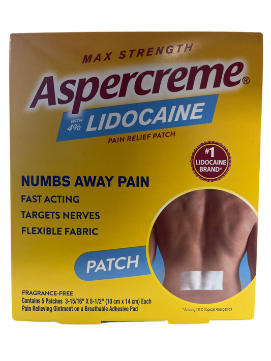 Aspercreme Patch 4% Lidocaine