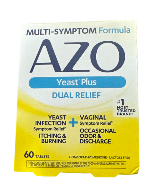 AZO Yeast Plus Dual Relief