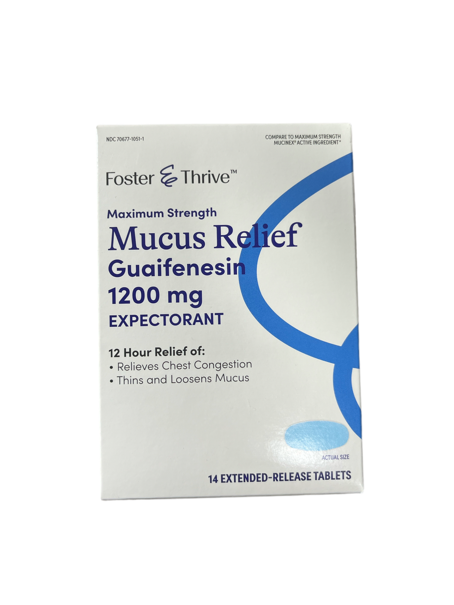 Foster & Thrive Maximum Strength Mucus Relief