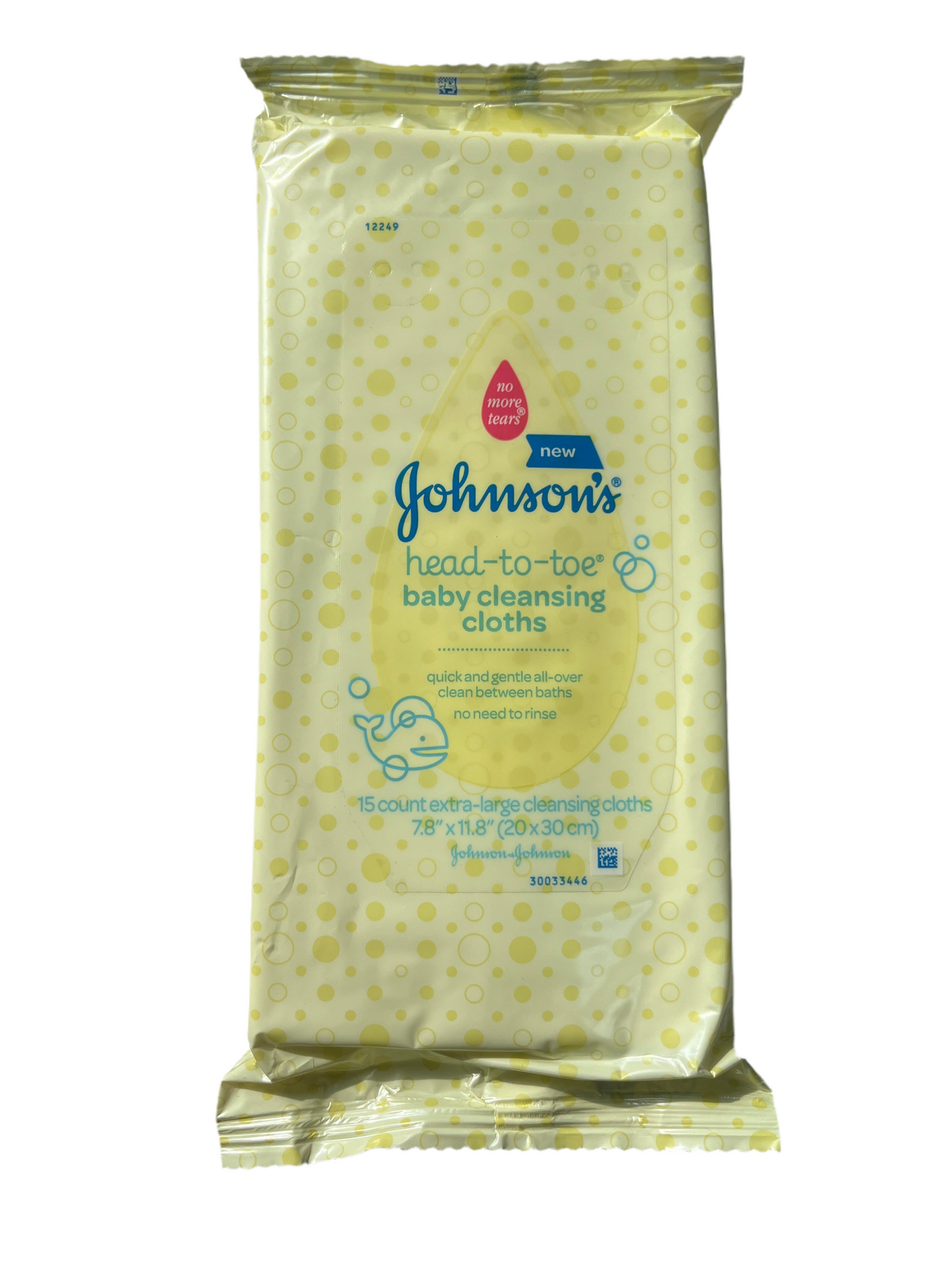 Johnson’s Head to Toe Baby Cleansing Cloths