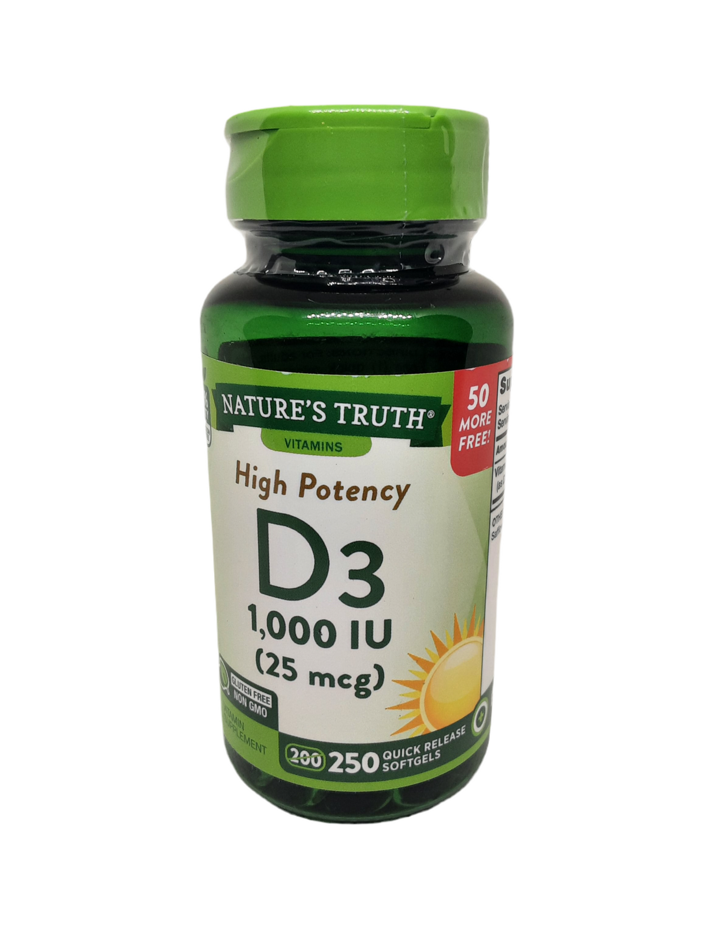 Nature's Truth Vitamin High Potency D3