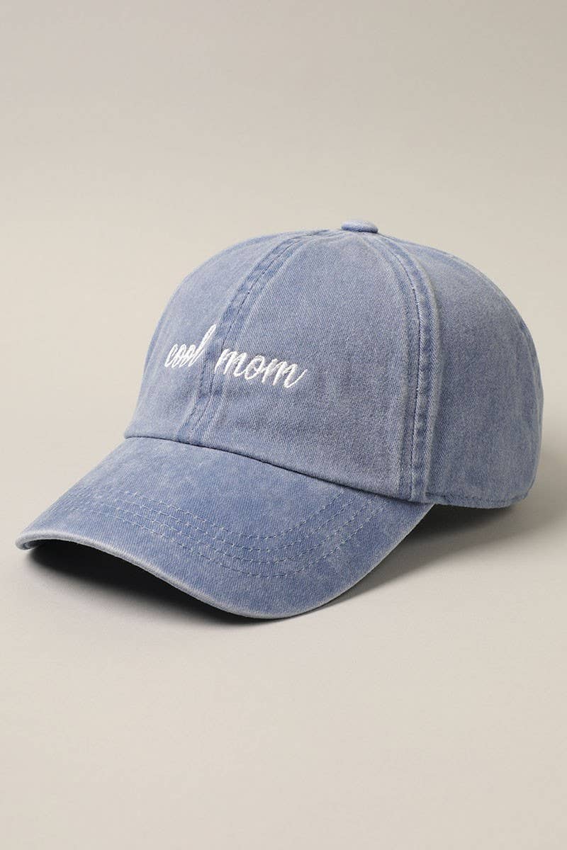 Cool mom Embroidery Baseball Cap