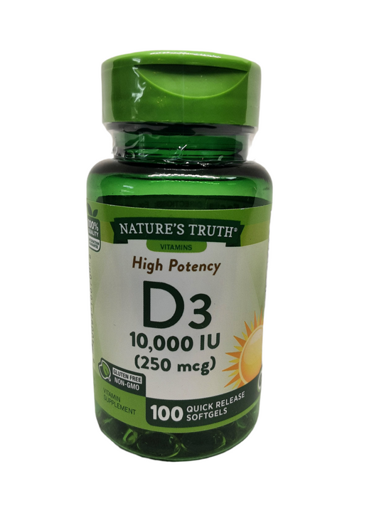 Nature's Truth Vitamin High Potency D3