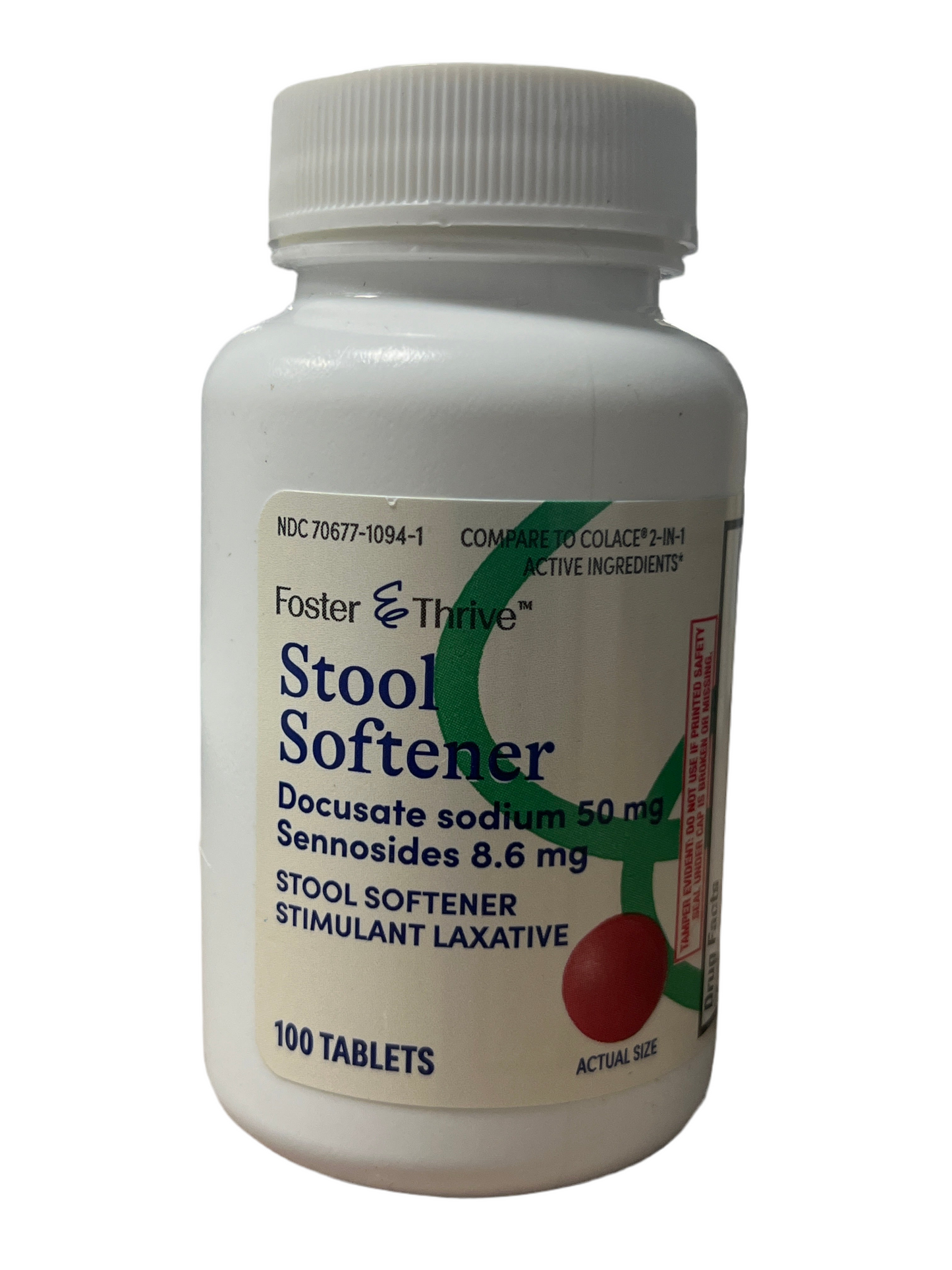 Foster and Thrive Stool Softener