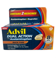 Advil Dual Action with Acetaminophen- Back Pain