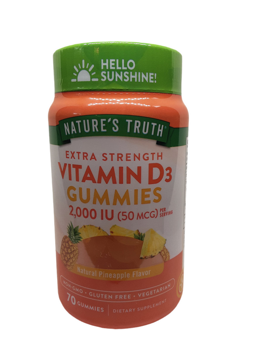 Nature's truth vitamin D3 Gummies