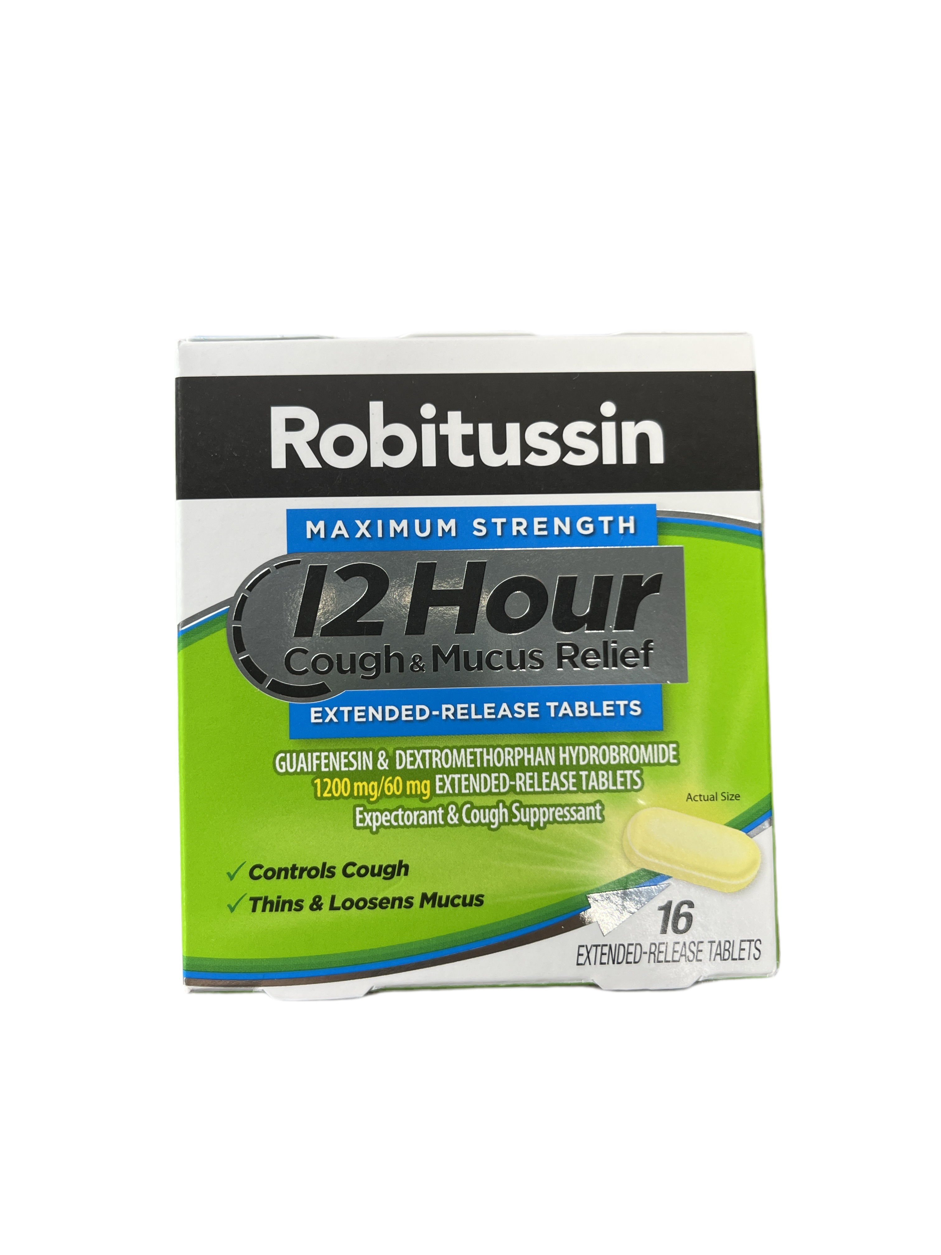 Robitussin Maximum Strength 12 Hour Cough & Mucus Relief