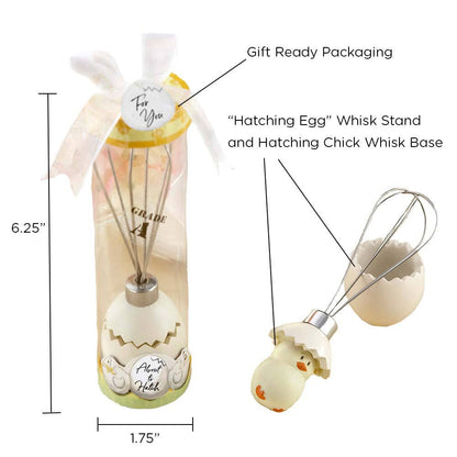 About to Hatch Stainless Steel Egg Whisk