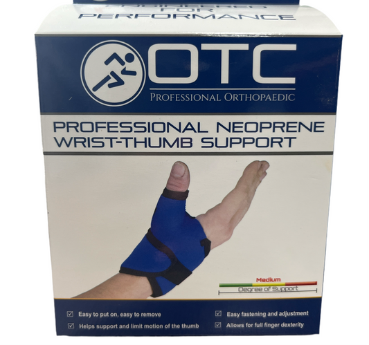 OTC Professional Neoprene Wrist-Thumb Medium Support