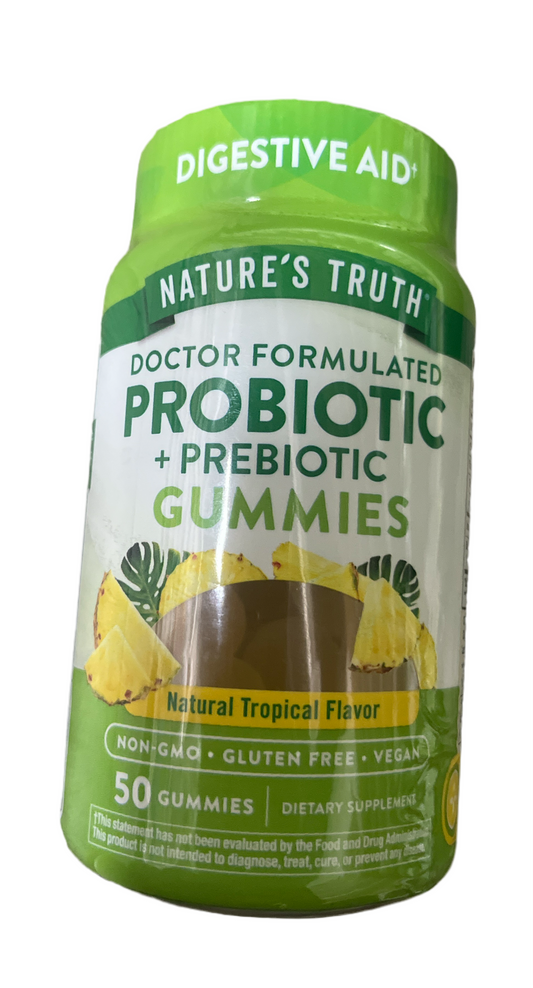 Nature’s Truth Doctor Formulated Probiotic + Prebiotic Gummies