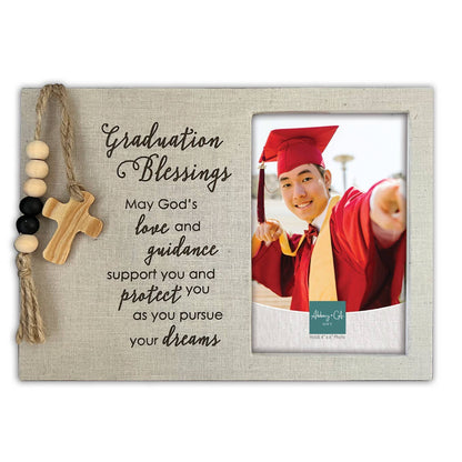 Graduation Blessings Fabric Frame