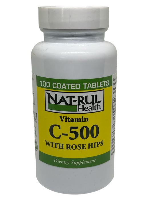 Nat-rul Health Vitamin C with Rose Hips