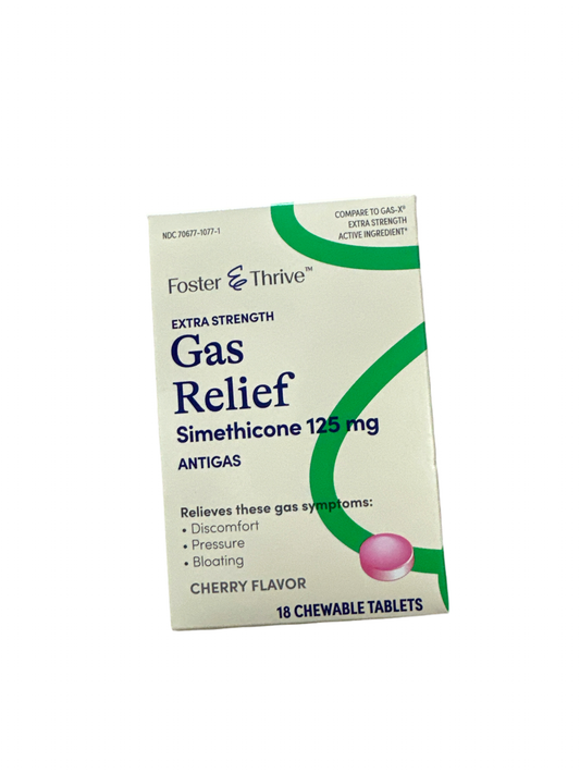 Foster & Thrive Extra Strength Cherry Gas Relief