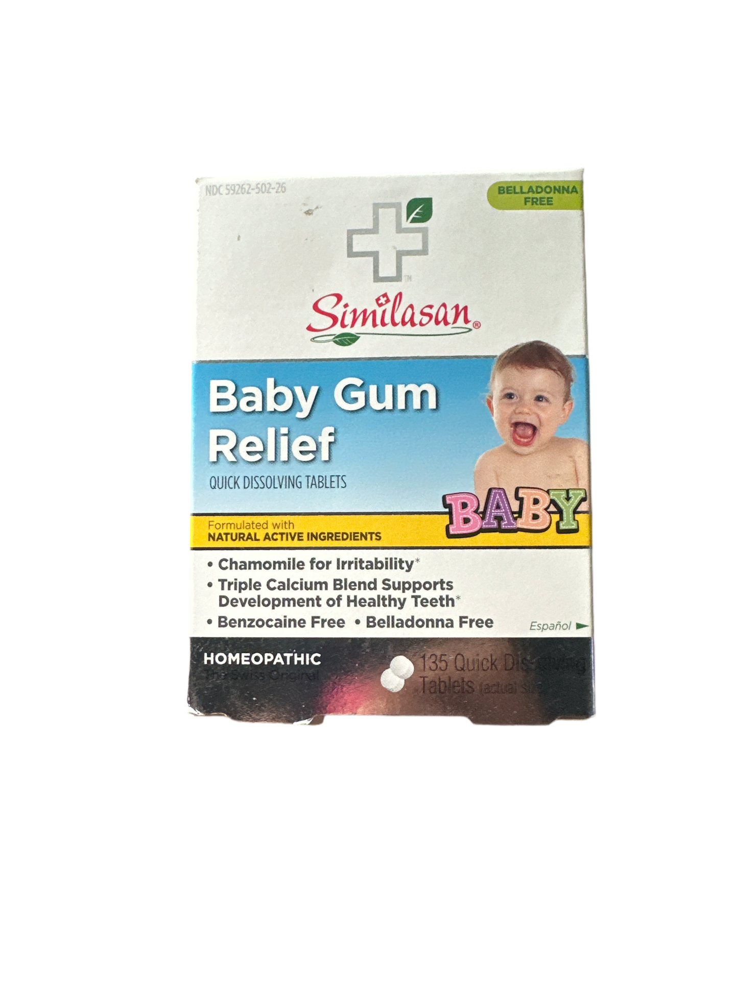 Similasan Quick Dissolving Tablets for Baby Gum Relief