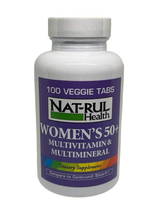 Natrul Health Women’s 50+ Multivitamin & Multimineral