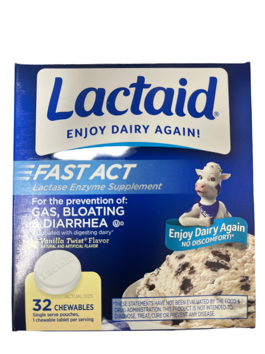 Lactaid fast act chewable