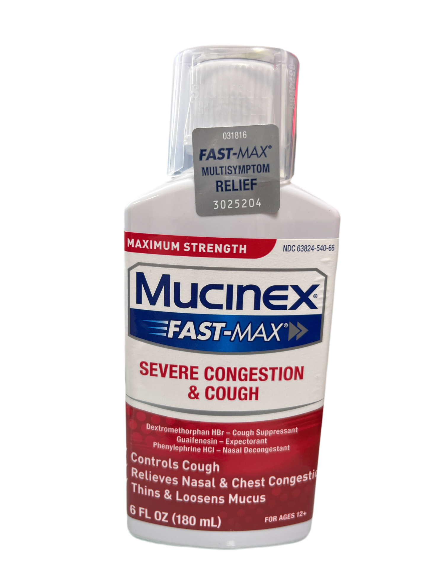 Maximum Strength Mucinex Fast-Max Severe Congestion & Cough