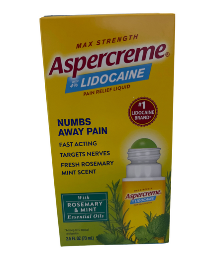 Aspercreme Lidocaine