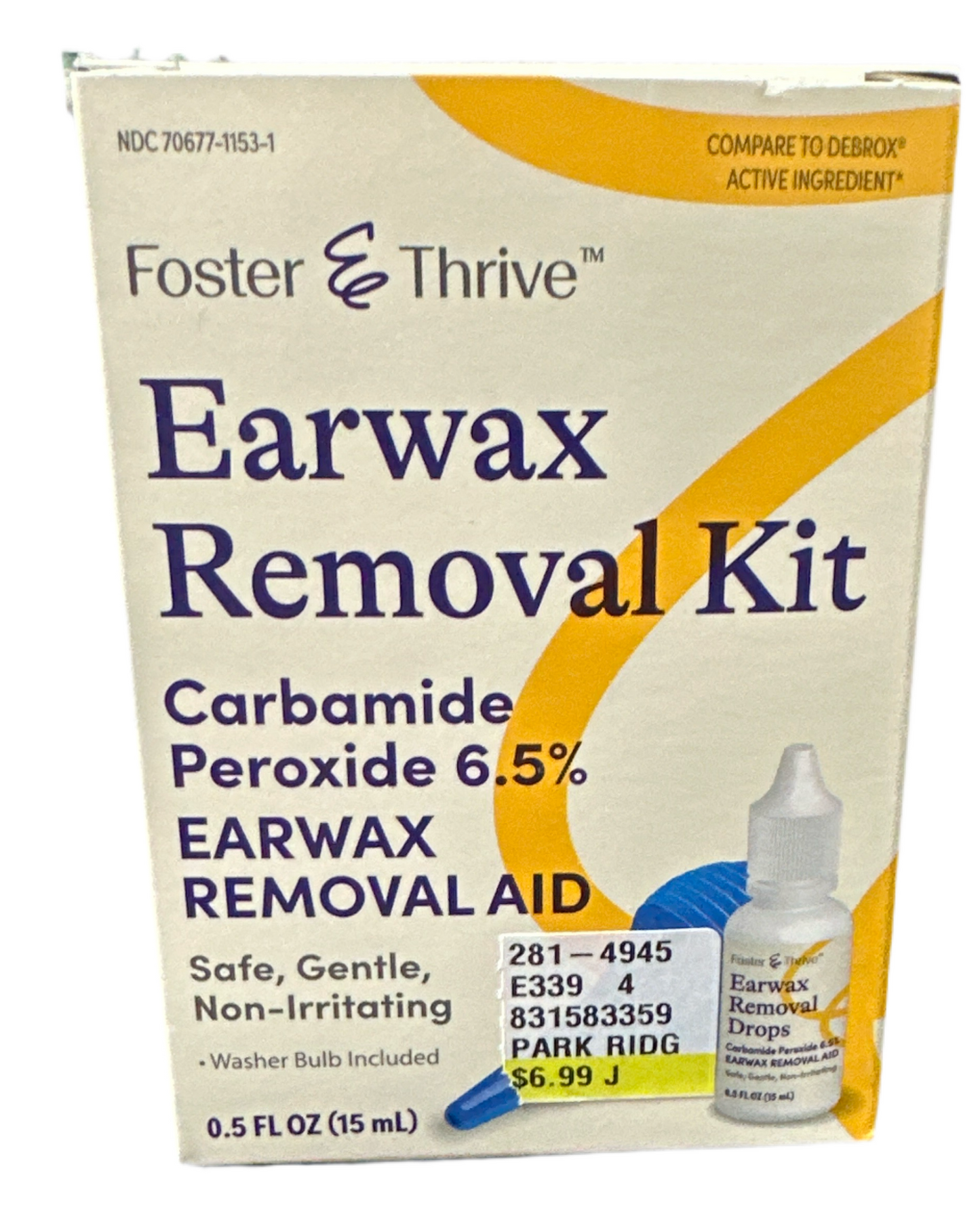 Foster & Thrive Earwax Removal Kit