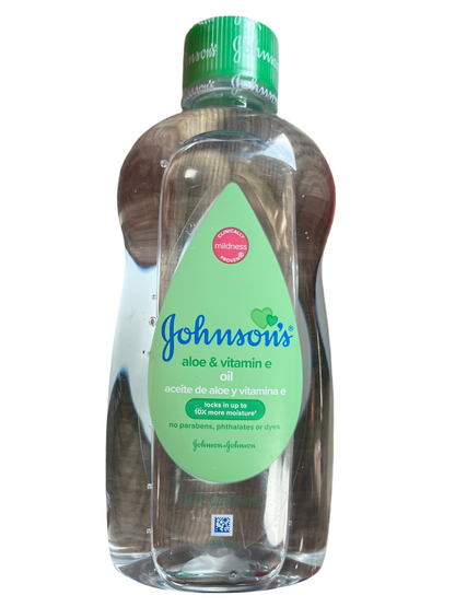 Johnson & Johnson's aloe & vitamin e powder