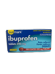 Sunmark ibuprofen tablets-100 tablets