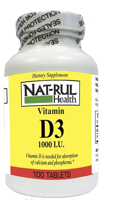 Nat-rul Health Vitamin D3