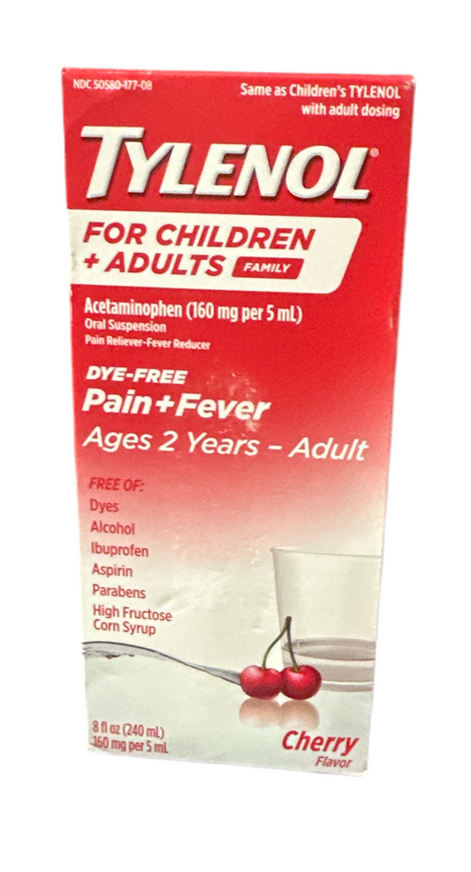 Tylenol Children-Adults Pain Relief and Fever Reducer