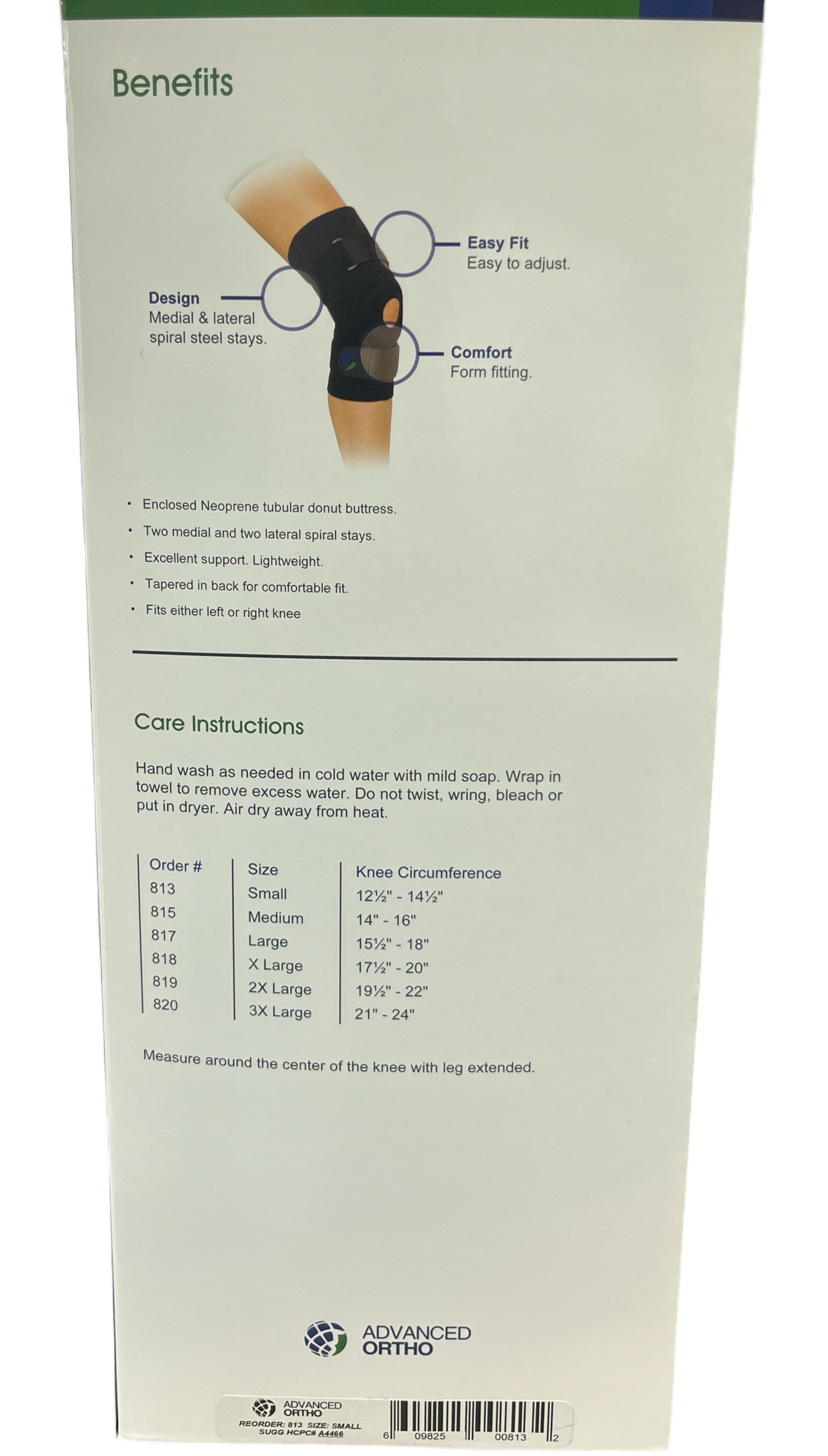 Advanced Ortho Sport Lite Knee Brace