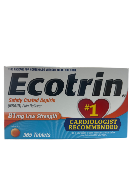 Ecotrin Aspirin