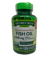 Nature’s Truth Natural Lemon Flavor Fish Oil