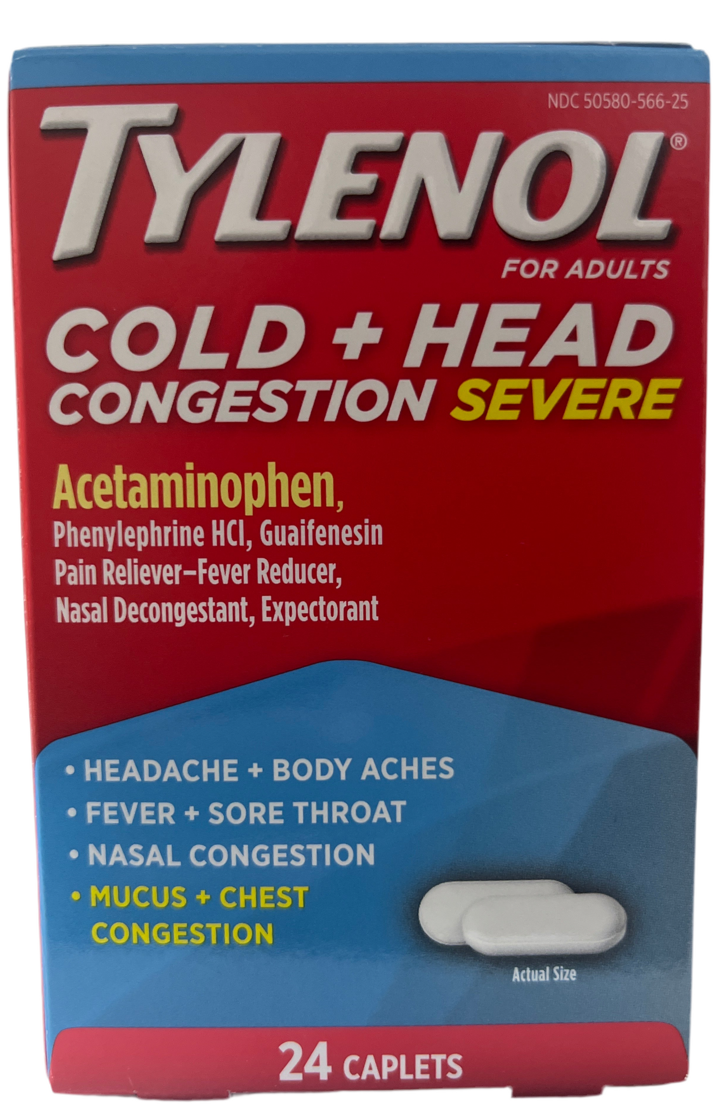 Tylenol Cold + Head Congestion Severe