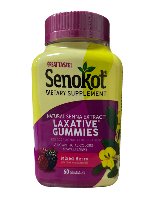 Senokot laxative gummies