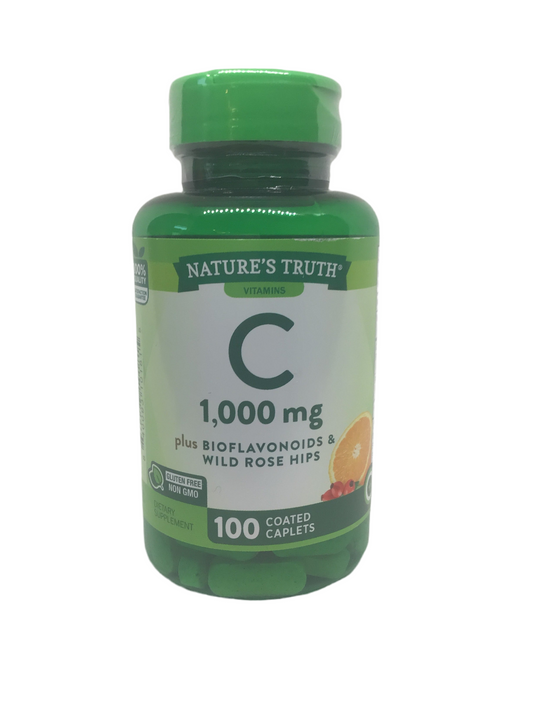 Nature’s Truth Vitamins C + Bioflavonoids & Wild Rose Hips