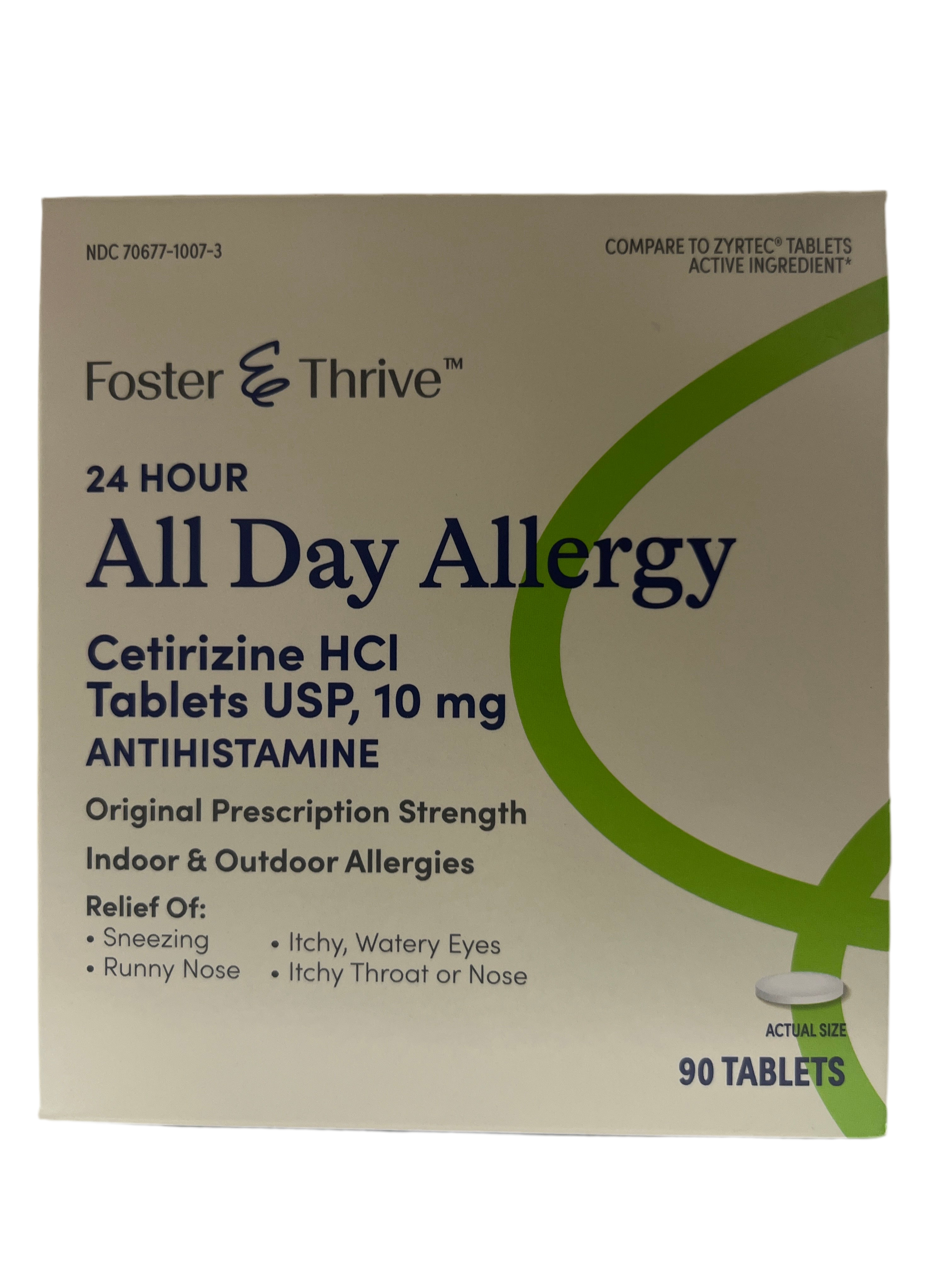 Foster and Thrive 24 All Day Allergy