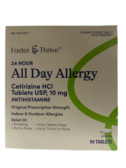 Foster and Thrive 24 All Day Allergy