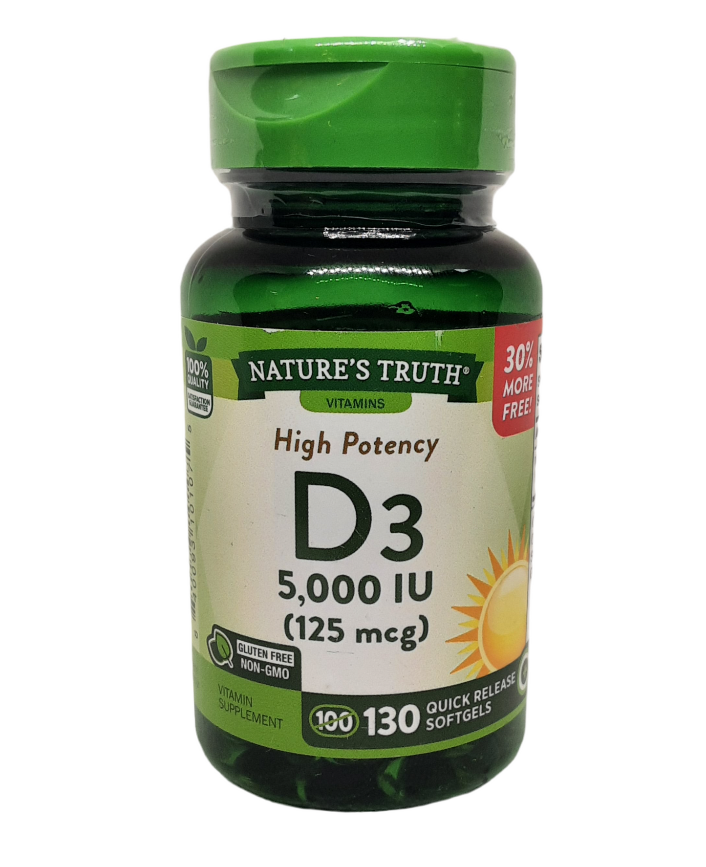 Nature's Truth Vitamin High Potency D3