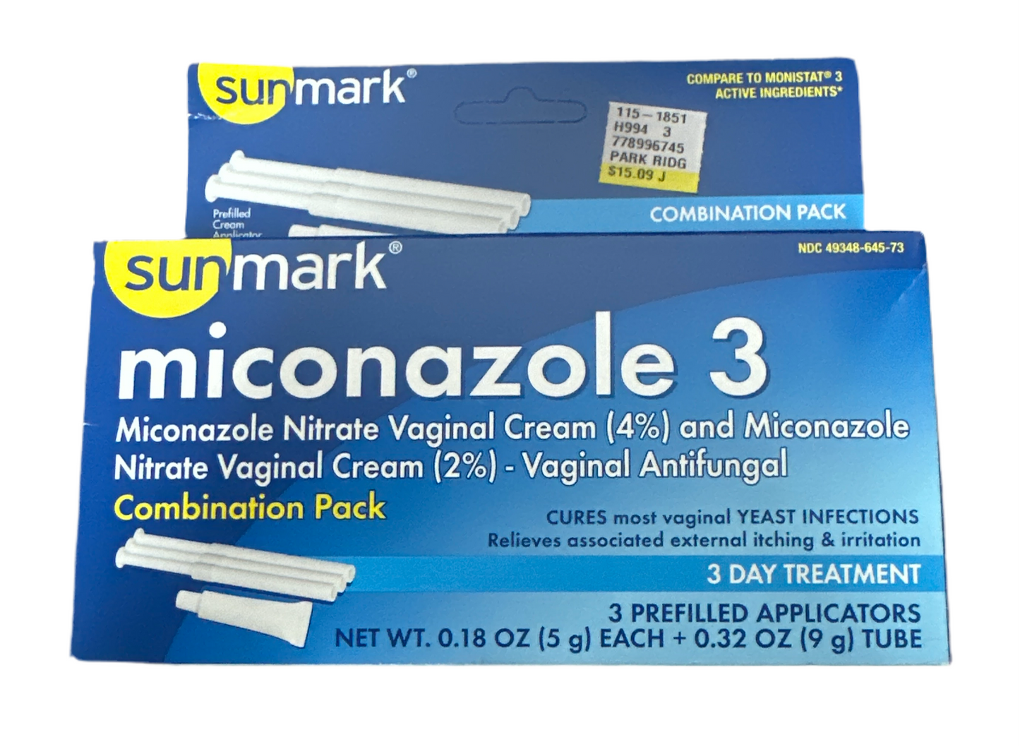 Sunmart Miconazole 3 Day Treatment Combination