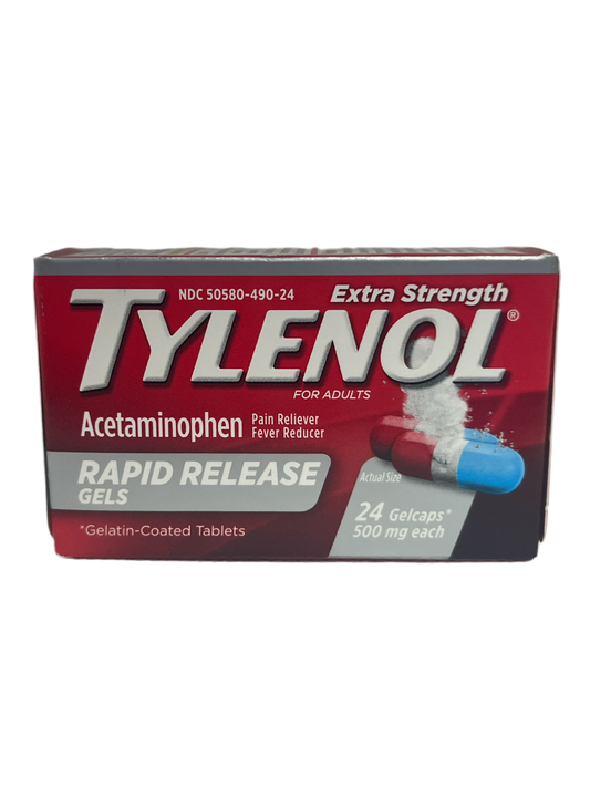 Tylenol Rapid Release Gels