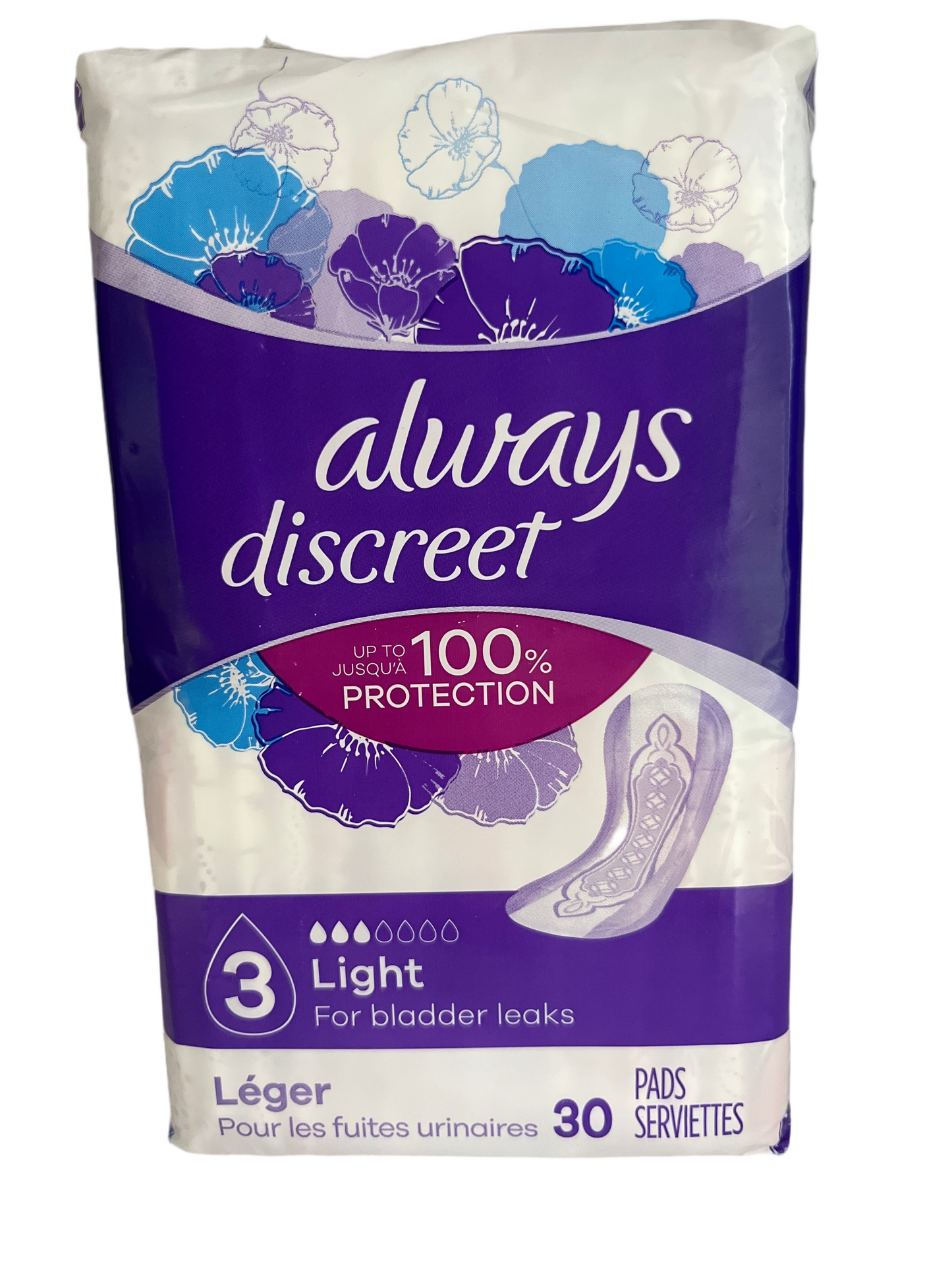 Always Discreet Bladder Leaks 3