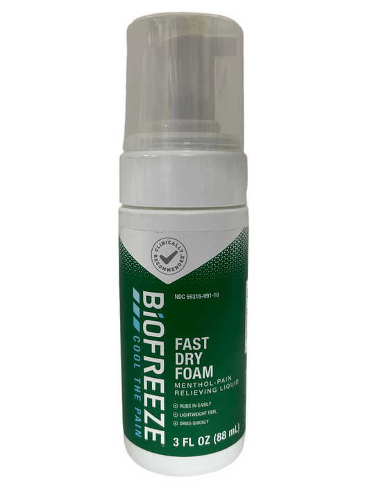 Bio Freeze Fast Dry Foam