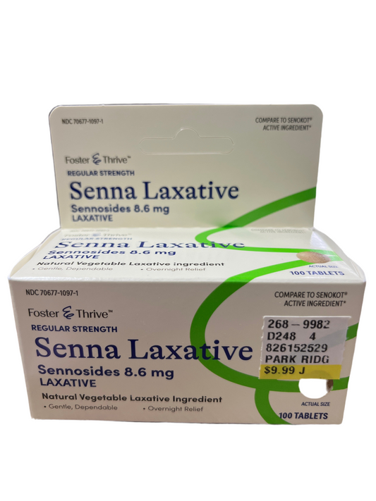 Foster and Thrive Senna Laxative