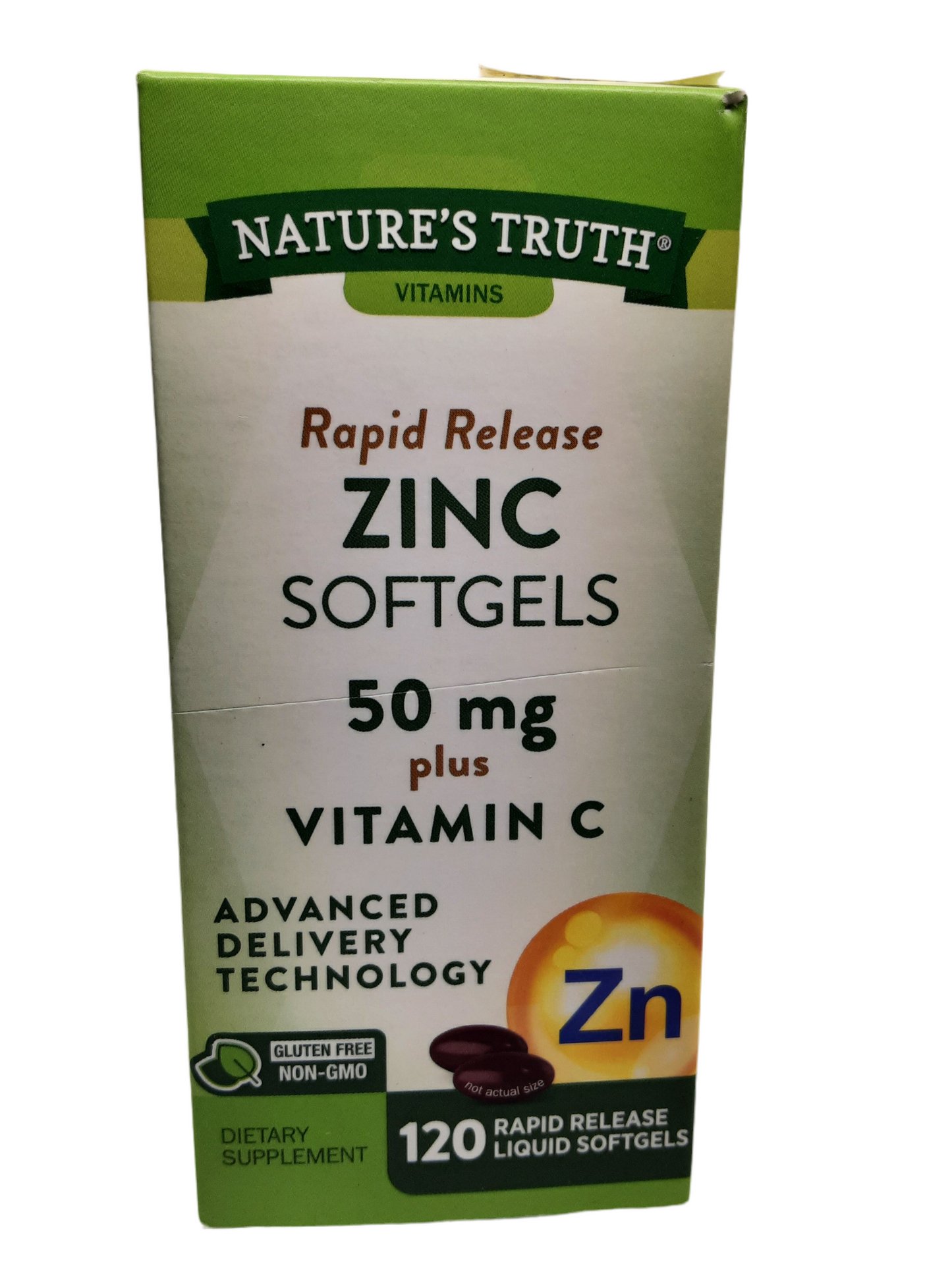 Nature’s Truth Rapid Release Zinc + Vitamin C