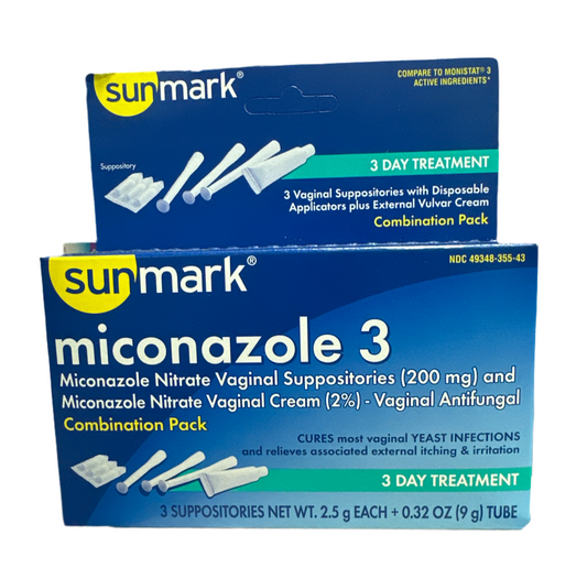 Miconazole 3 Day Treatment