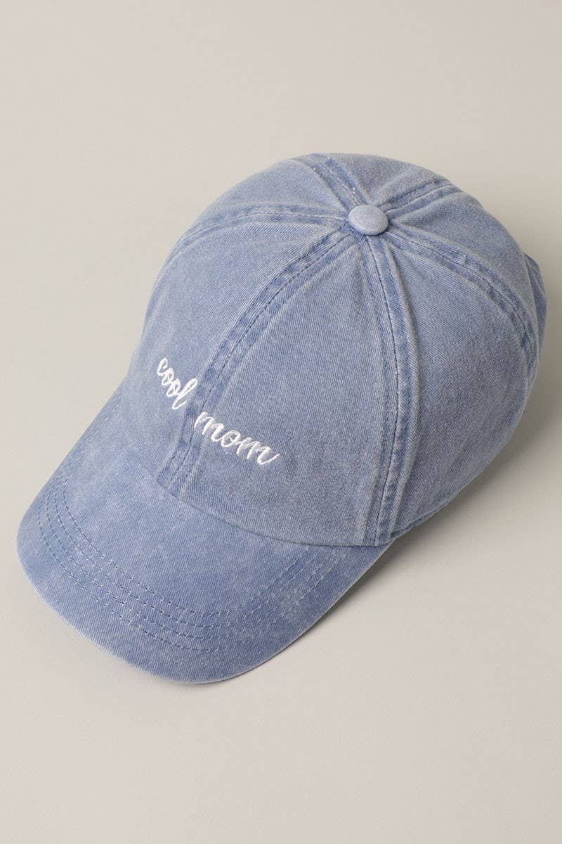 Cool mom Embroidery Baseball Cap