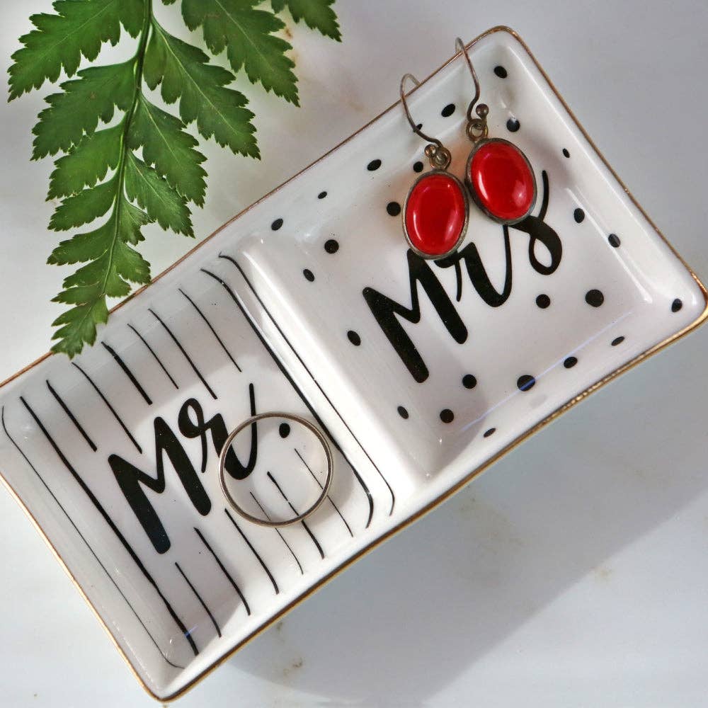 Mr. & Mrs. Ring Dish