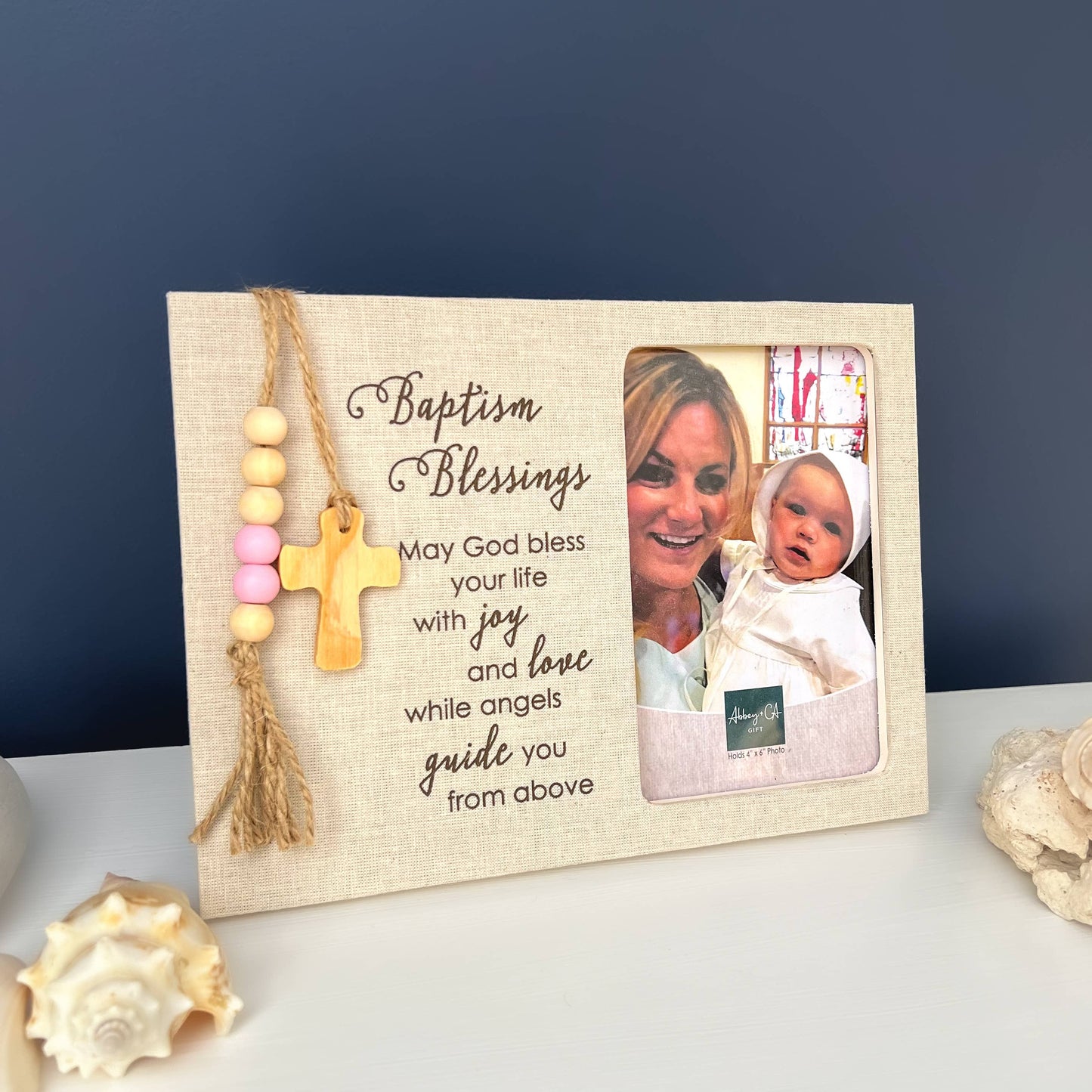 Baptism Fabric Frame