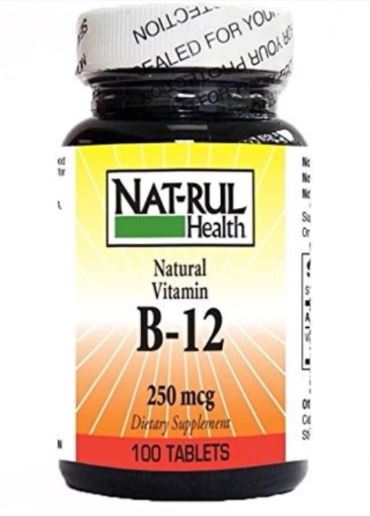 Natrul Health Vitamin B-12 250mg